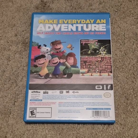 Snoopy's Grand Adventure Wii U Game - Picture 2 of 3